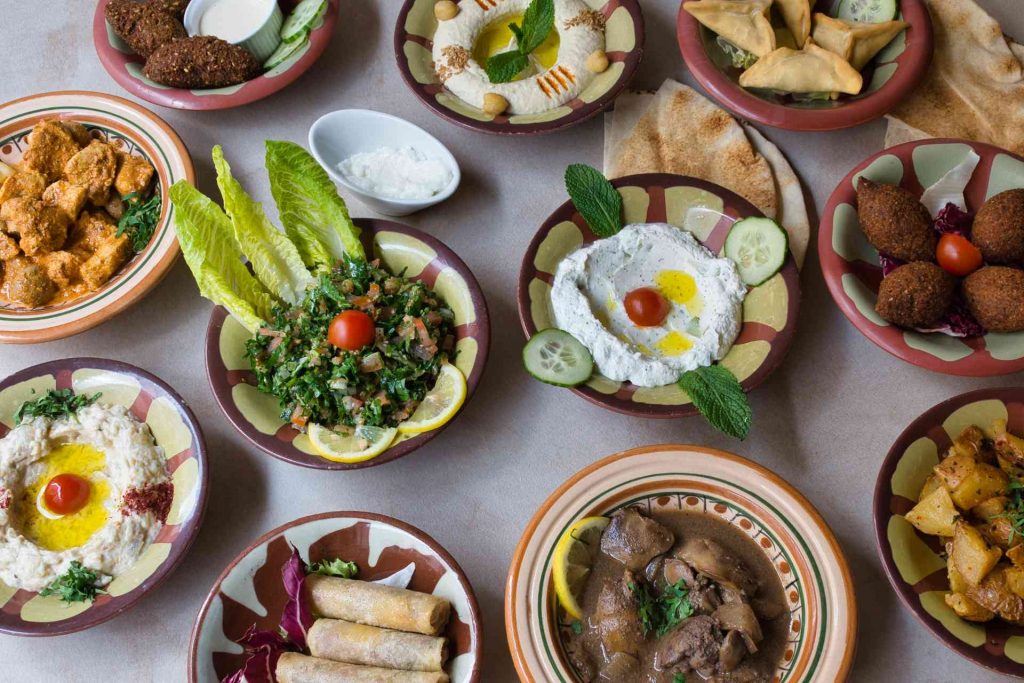 mezzés libanais